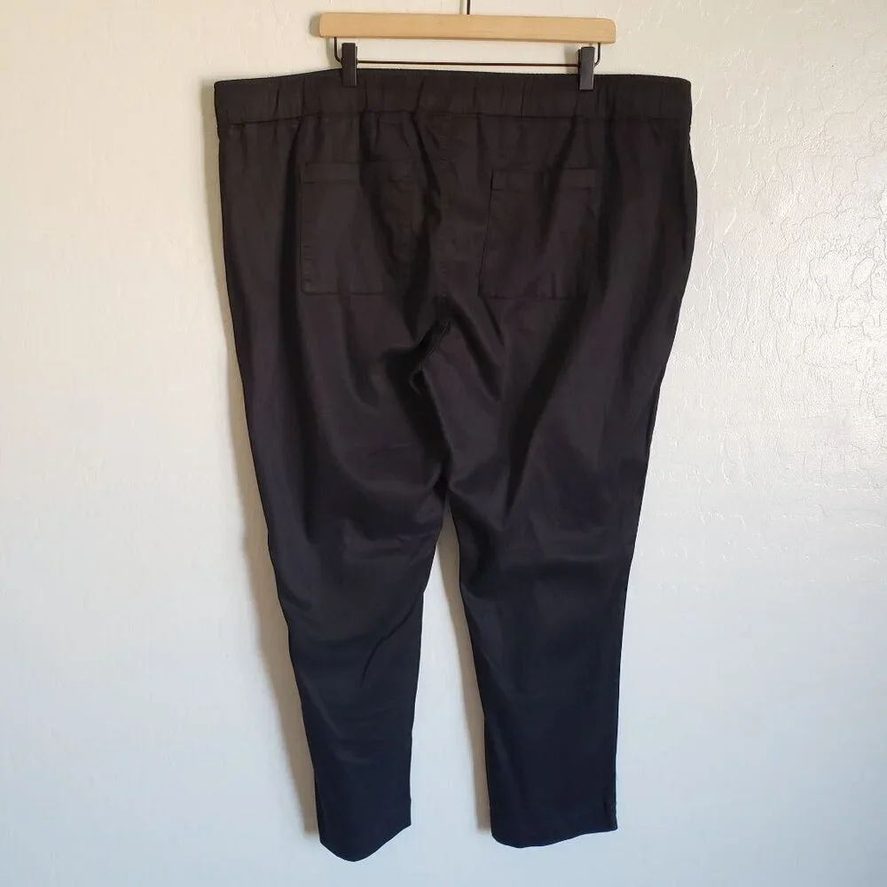 Buffalo David Bitton Soft Tencel Pull-On Drawstring Pant Black Size Mens XXL NEW